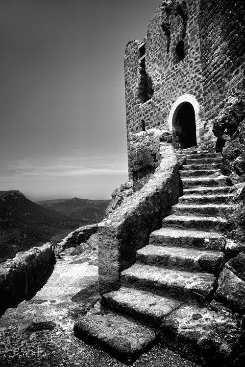 Cathar castle of Chateau de Quribus