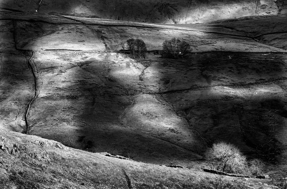 Landscape of light and shade in the Lake District