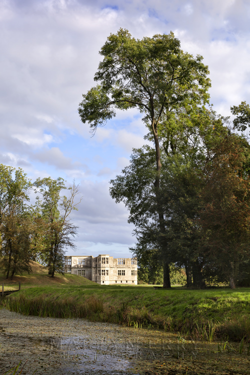 Liveden New Bield sits below a towering tree in Northamptonshire