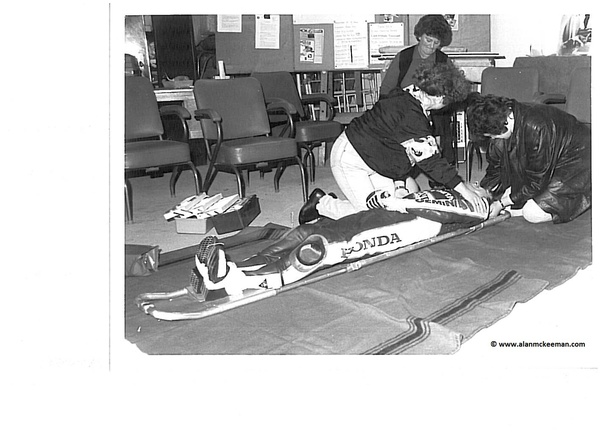 Joey Dunlop First Aid