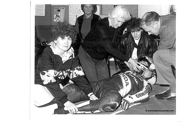 Joey Dunlop First Aid