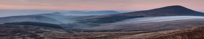 Glen Rushen Panoramic - Isle of Man Landscapes