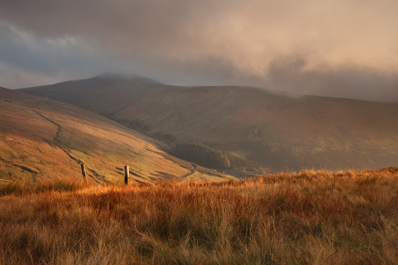 Gate posts at Dawn - Isle of Man Landscapes