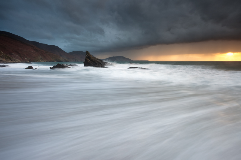 White Beach Surf - Isle of Man Seascapes/Coastal