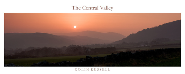 The Central Valley Panoramic - Isle of Man Landscapes
