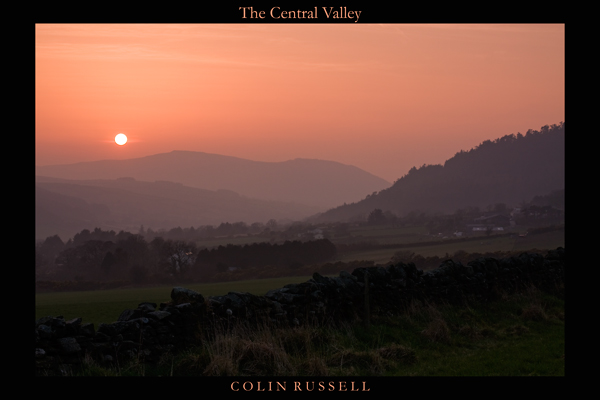 The Central Valley - Isle of Man Landscapes