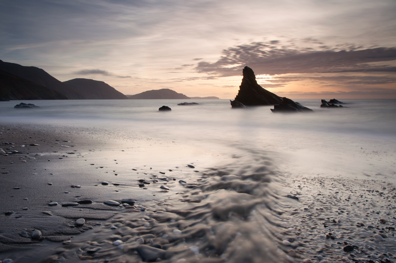 Filling the pond - Isle of Man Seascapes/Coastal
