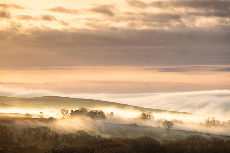 Bibaloe Mist - Isle of Man Landscapes