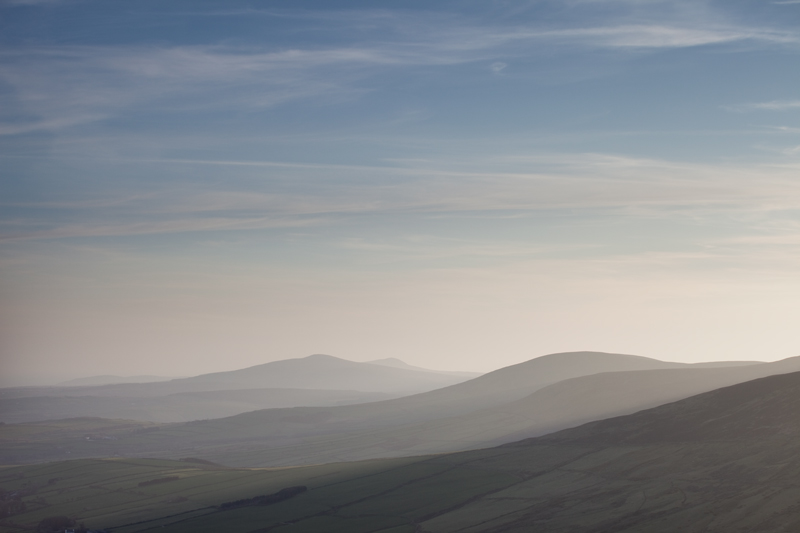 Hazy Hills - Isle of Man Landscapes