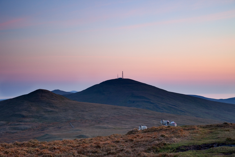 Dusk Descent - Isle of Man Landscapes