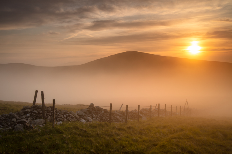 Brandywell Mist - Isle of Man Landscapes