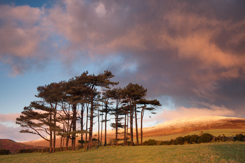 Snowcapped Barrule - Isle of Man Landscapes