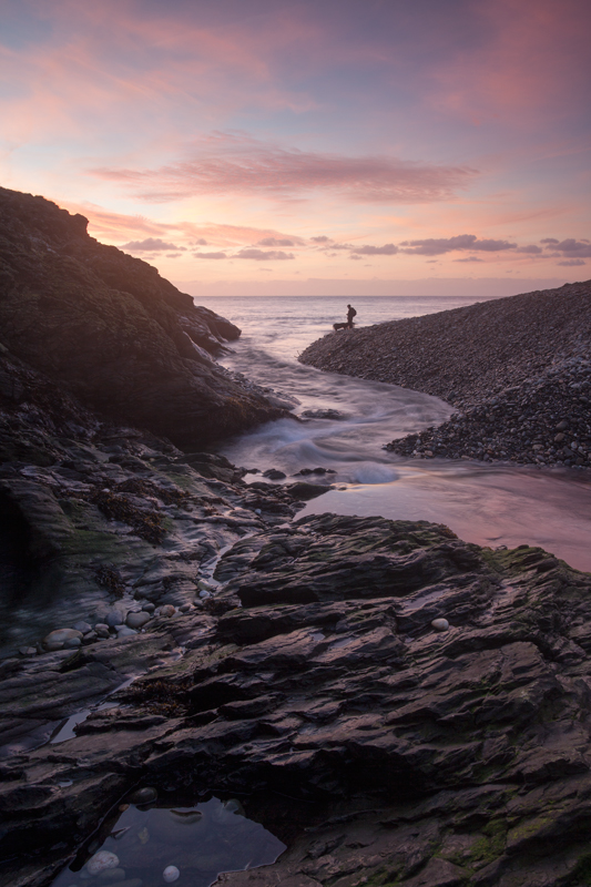 One Man and His Dogs - Isle of Man Seascapes/Coastal