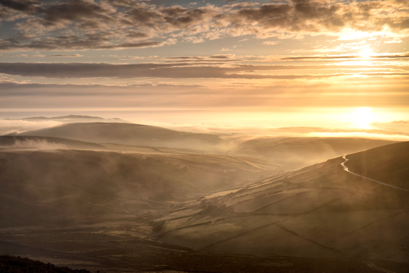 Little London Mist - Isle of Man Landscapes
