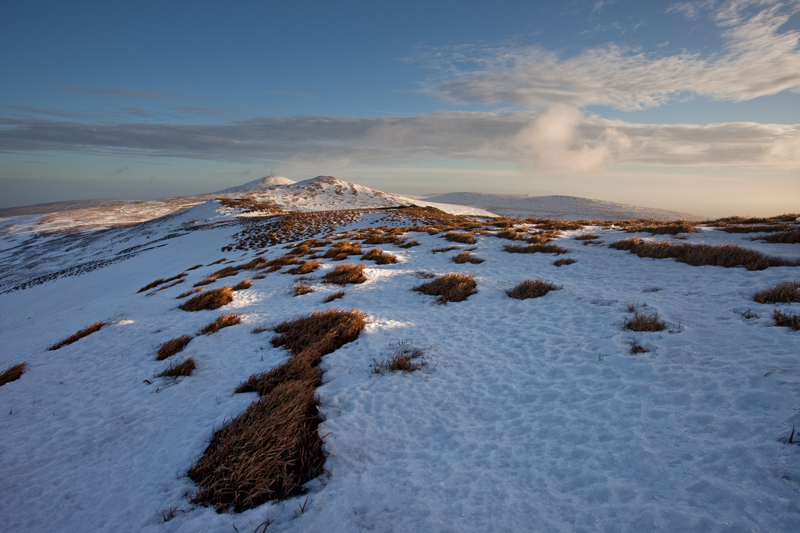 Through the Snow and Ice - Isle of Man Landscapes