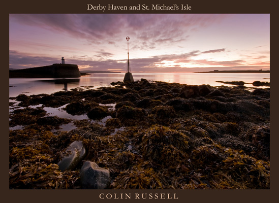 Derby Haven and St.Michael's Isle - Isle of Man Seascapes/Coastal