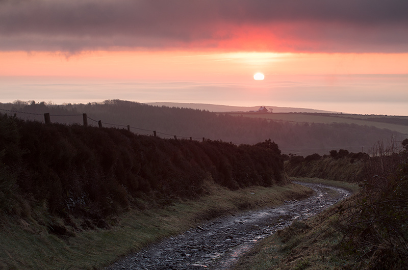 Honey Hill Sunrise - Isle of Man Landscapes