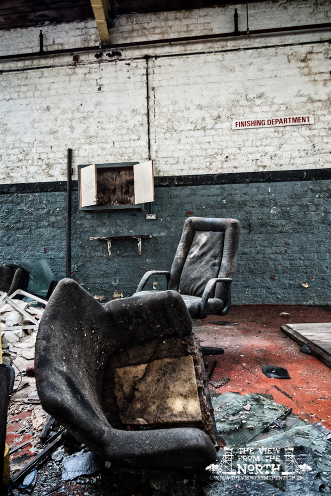 Urban Exploration of former Pincock Mill in Euxton, Chorley