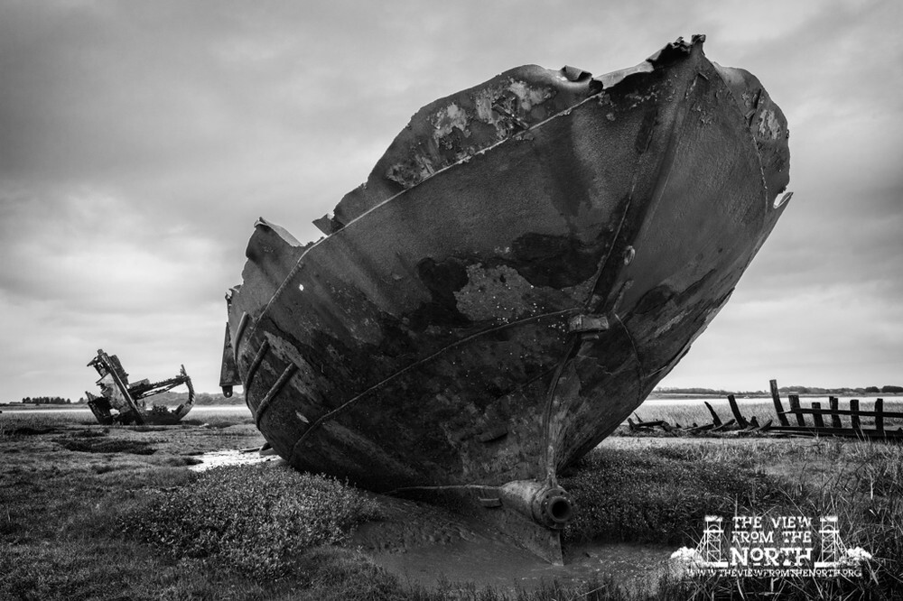Fleetwood Marsh 5 - Fleetwood Marsh Abandoned Fishing Boats