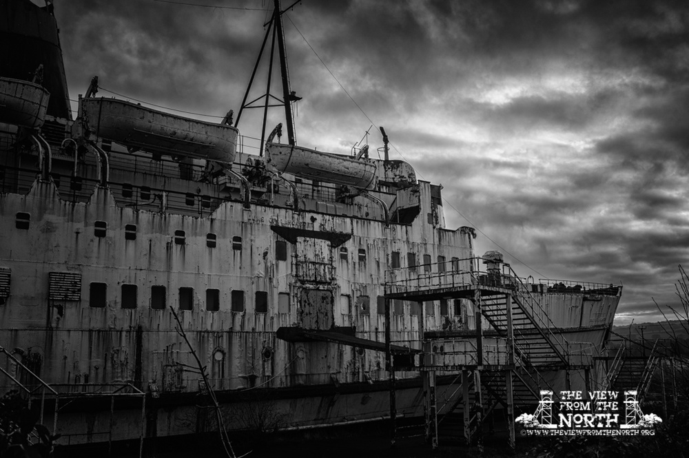 TSS The Duke Of Lancaster at Mostyn, North Wales