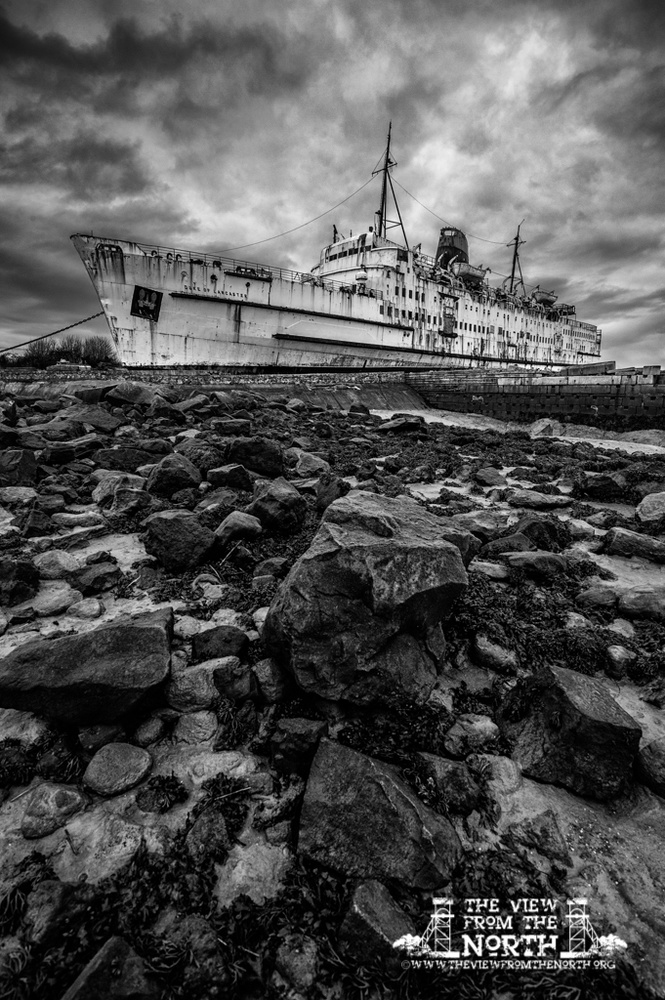 TSS The Duke Of Lancaster at Mostyn, North Wales