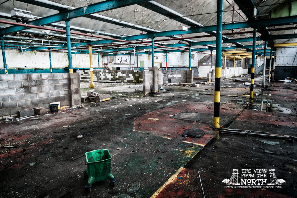 Urban Exploration of former Pincock Mill in Euxton, Chorley