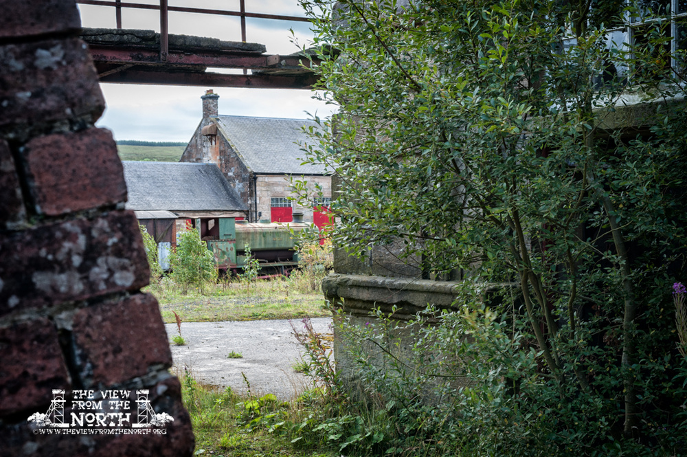 The abandoned Dunaskin Brickworks in Ayrshire, Scotland