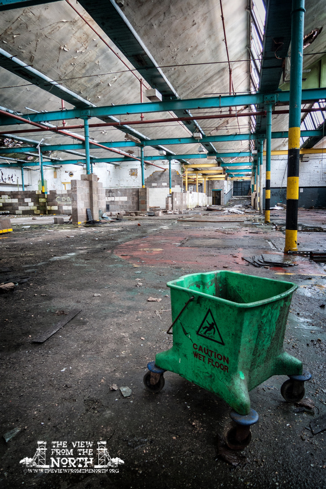 Urban Exploration of former Pincock Mill in Euxton, Chorley