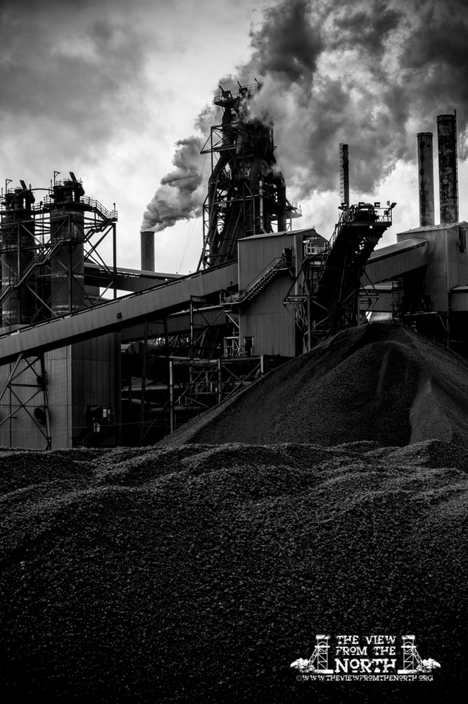 The industrial landscape of the UK steel industry