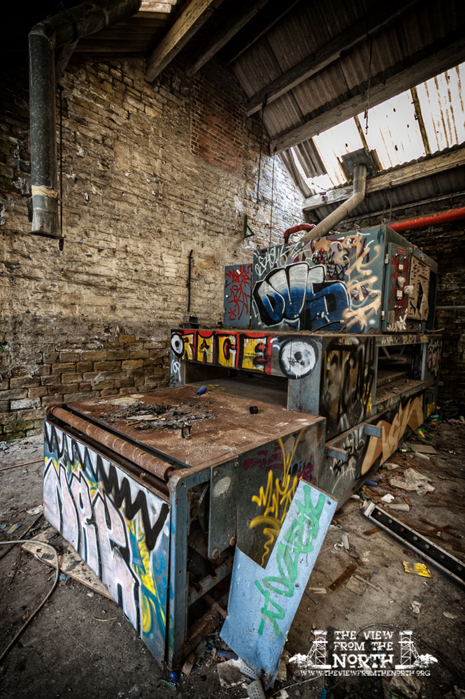 Urban Exploration (Urbex) of Brook Dyeing, Royd Edge Mills, Meltham