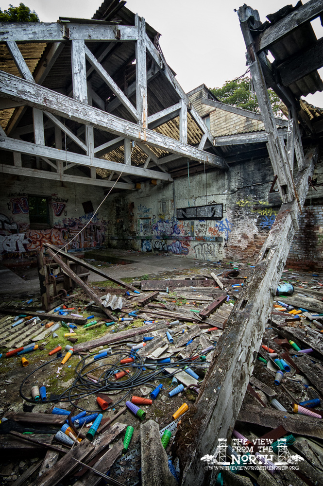 Urban Exploration (Urbex) of Brook Dyeing, Royd Edge Mills, Meltham