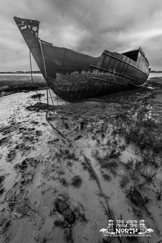 Fleetwood Marsh 4 - Fleetwood Marsh Abandoned Fishing Boats