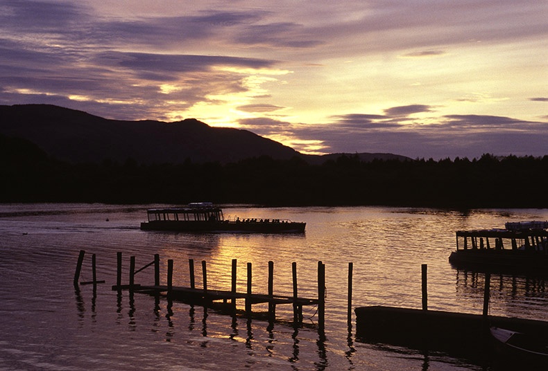 Keswick-sunset - Lake District