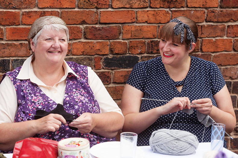 Knitting - Black Country 1940s