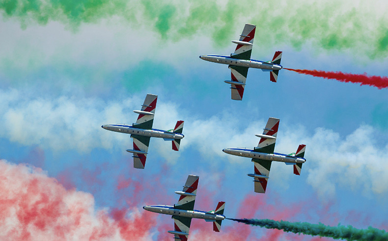 Frecce Tricolori 1 - RIAT 2018