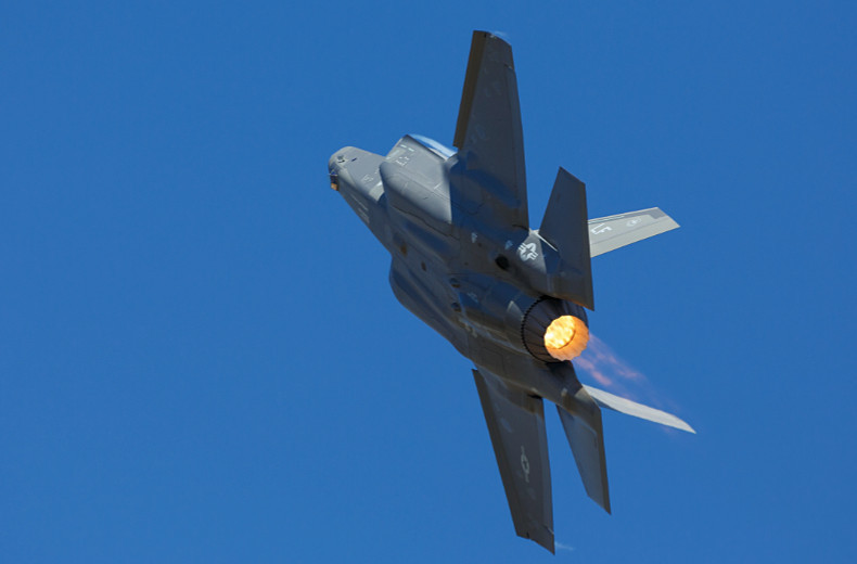 F35-A with Reheat - RIAT 2018