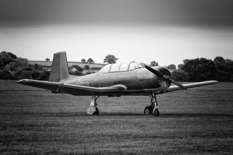 Nanchang - Aircraft in Black and White