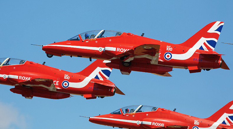 Red Arrows - RIAT 2018