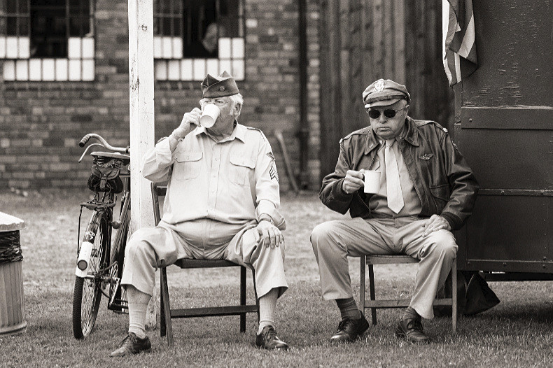 Drinking Tea - Black Country 1940s
