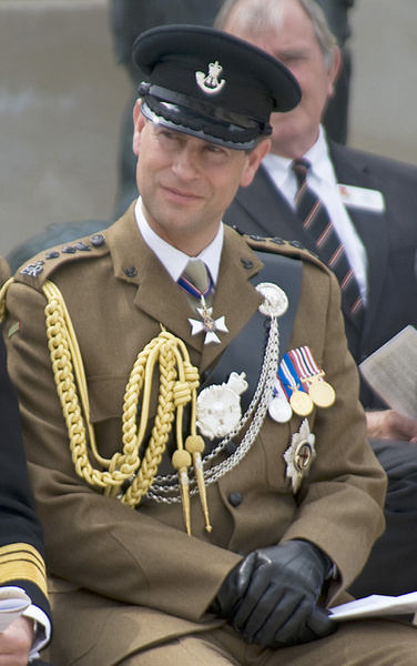 HRH Earl of Wessex - National Memorial Arboretum, Staffordshire, England