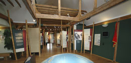 FEPOW building interior - National Memorial Arboretum, Staffordshire, England