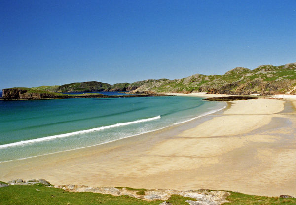 Oldshoremore, Sutherland - Sea and sand