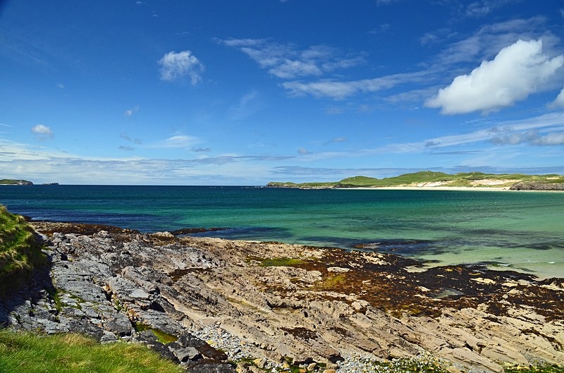 Balnakeil Bay, Sutherland - Sea and sand