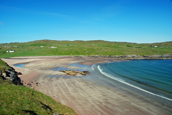 Clashnessie Bay, Sutherland - Sea and sand