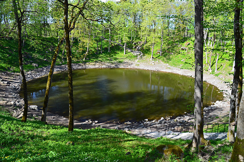 Kaali Crater, Saaremaa Island, Estonia