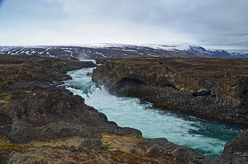 River Skjálfandafljót, Goðafoss, north east Iceland - North east Iceland