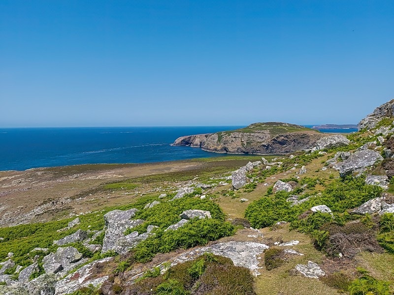 RSPB Ramsey Island, Pembrokeshire - Sea and sand