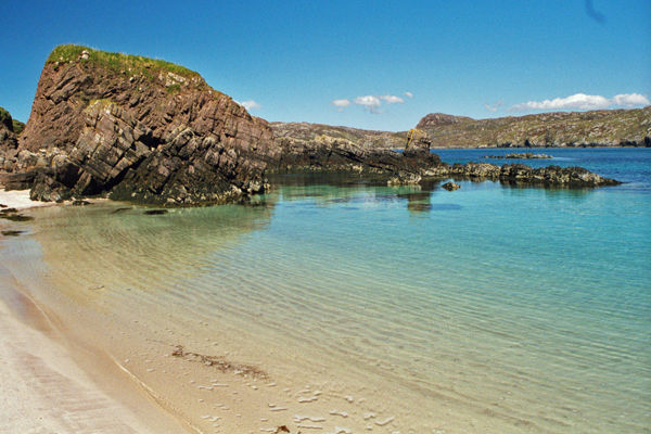 Handa, Sutherland - Sea and sand