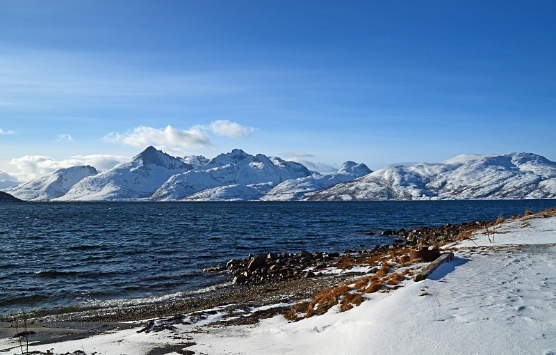 Kaldfjorden, Kvaløya, Troms, north Norway - North Norway - March 2012