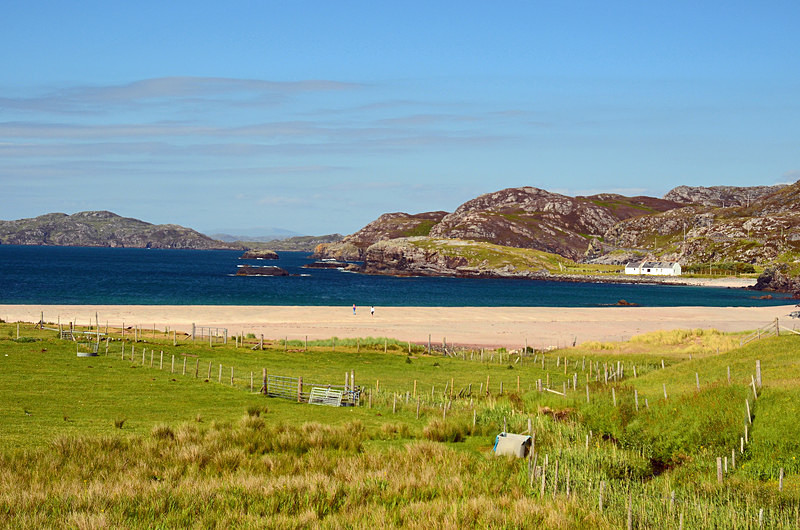 Clashnessie Bay, Highland - Sea and sand